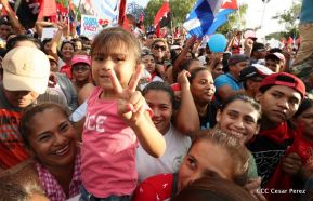 Pueblo nicaragüense camina por la paz y la tranquilidad