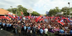 Pueblo nicaragüense camina por la paz y la tranquilidad