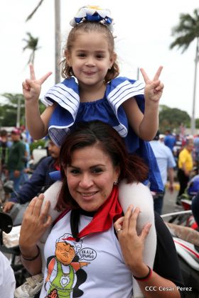 Pueblo nicaragüense camina por la paz y la tranquilidad