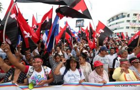 Pueblo nicaragüense camina por la paz y la tranquilidad