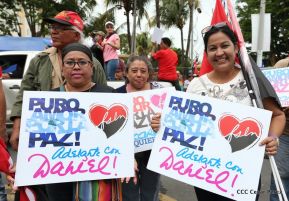 Pueblo nicaragüense camina por la paz y la tranquilidad
