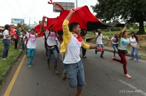 Pueblo nicaragüense camina por la paz y la tranquilidad