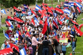 Pueblo nicaragüense camina por la paz y la tranquilidad
