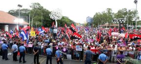 Pueblo nicaragüense camina por la paz y la tranquilidad