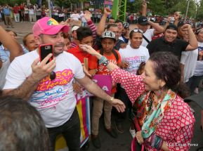 Pueblo nicaragüense camina por la paz y la tranquilidad