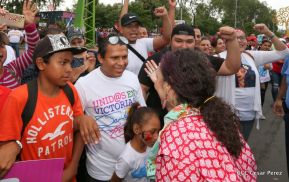 Pueblo nicaragüense camina por la paz y la tranquilidad