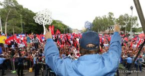 Pueblo nicaragüense camina por la paz y la tranquilidad