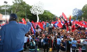 Pueblo nicaragüense camina por la paz y la tranquilidad