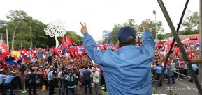 Pueblo nicaragüense camina por la paz y la tranquilidad