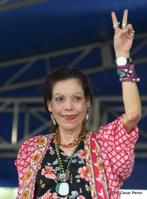 Pueblo nicaragüense camina por la paz y la tranquilidad