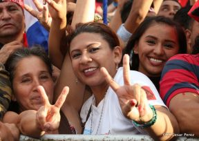 Pueblo nicaragüense camina por la paz y la tranquilidad