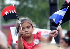Pueblo nicaragüense camina por la paz y la tranquilidad