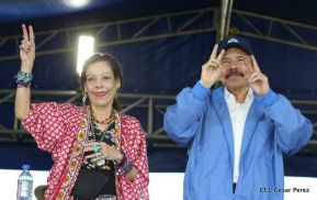 Pueblo nicaragüense camina por la paz y la tranquilidad