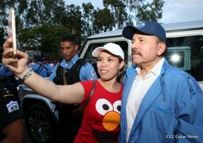 Pueblo nicaragüense camina por la paz y la tranquilidad