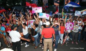 Pueblo nicaragüense camina por la paz y la tranquilidad