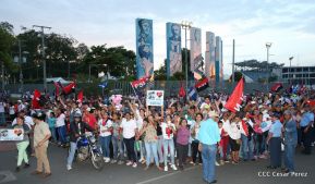 Pueblo nicaragüense camina por la paz y la tranquilidad