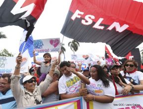Pueblo nicaragüense camina por la paz y la tranquilidad