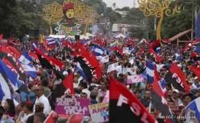 Pueblo nicaragüense camina por la paz y la tranquilidad