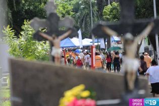 Nicaragua visita cementerios en Día de los Fieles Difuntos