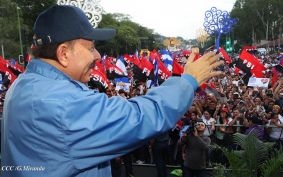 Pueblo nicaragüense camina por la paz y la tranquilidad