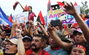 Pueblo nicaragüense camina por la paz y la tranquilidad