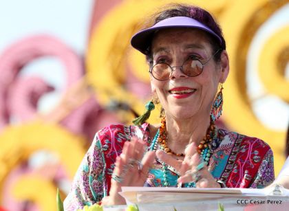 Familias reafirman compromiso por la paz y ratifican apoyo al Gobierno del Presidente Daniel y la Compañera Rosario