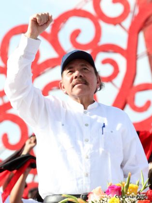 Familias reafirman compromiso por la paz y ratifican apoyo al Gobierno del Presidente Daniel y la Compañera Rosario