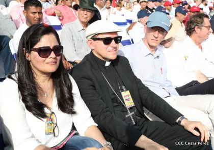 Familias reafirman compromiso por la paz y ratifican apoyo al Gobierno del Presidente Daniel y la Compañera Rosario