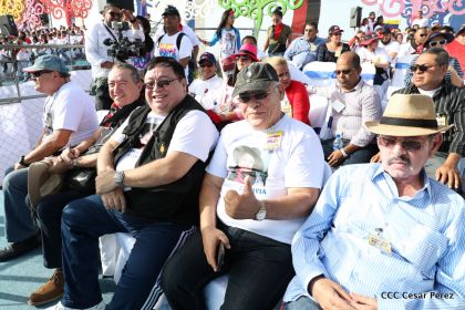 Familias reafirman compromiso por la paz y ratifican apoyo al Gobierno del Presidente Daniel y la Compañera Rosario