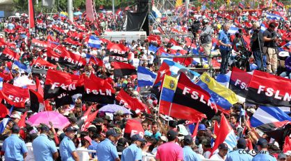 Familias reafirman compromiso por la paz y ratifican apoyo al Gobierno del Presidente Daniel y la Compañera Rosario