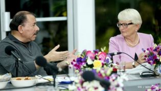 Presidente Daniel recibe a ex Ministra de Cooperación de Luxemburgo