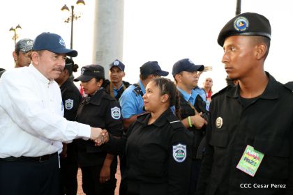 Familias reafirman compromiso por la paz y ratifican apoyo al Gobierno del Presidente Daniel y la Compañera Rosario