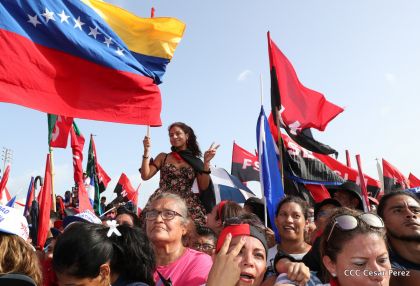 Familias reafirman compromiso por la paz y ratifican apoyo al Gobierno del Presidente Daniel y la Compañera Rosario