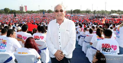 Familias reafirman compromiso por la paz y ratifican apoyo al Gobierno del Presidente Daniel y la Compañera Rosario