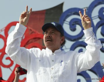 Familias reafirman compromiso por la paz y ratifican apoyo al Gobierno del Presidente Daniel y la Compañera Rosario