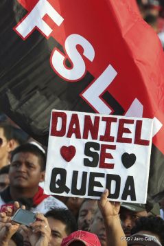 Familias reafirman compromiso por la paz y ratifican apoyo al Gobierno del Presidente Daniel y la Compañera Rosario