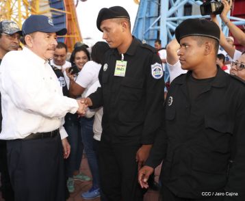 Familias reafirman compromiso por la paz y ratifican apoyo al Gobierno del Presidente Daniel y la Compañera Rosario