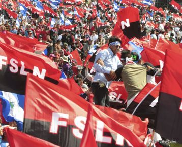 Familias reafirman compromiso por la paz y ratifican apoyo al Gobierno del Presidente Daniel y la Compañera Rosario