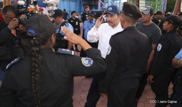 Familias reafirman compromiso por la paz y ratifican apoyo al Gobierno del Presidente Daniel y la Compañera Rosario