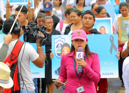 Familias nicaragüenses exigen justicia para las víctimas del terrorismo golpista