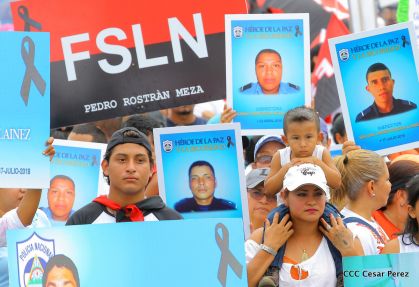 Familias nicaragüenses exigen justicia para las víctimas del terrorismo golpista