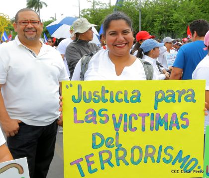 Familias nicaragüenses exigen justicia para las víctimas del terrorismo golpista