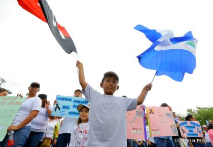 Familias nicaragüenses exigen justicia para las víctimas del terrorismo golpista