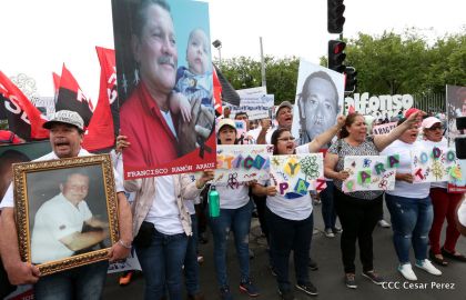 Familias nicaragüenses exigen justicia para las víctimas del terrorismo golpista