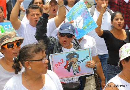 Familias nicaragüenses exigen justicia para las víctimas del terrorismo golpista