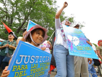 Familias nicaragüenses exigen justicia para las víctimas del terrorismo golpista
