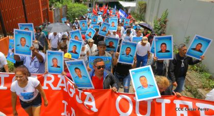 Familias nicaragüenses exigen justicia para las víctimas del terrorismo golpista