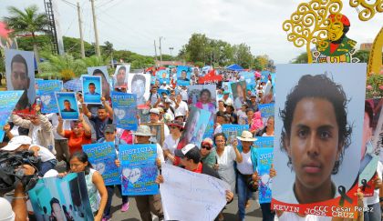 Familias nicaragüenses exigen justicia para las víctimas del terrorismo golpista