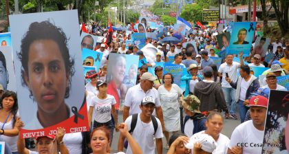 Familias nicaragüenses exigen justicia para las víctimas del terrorismo golpista