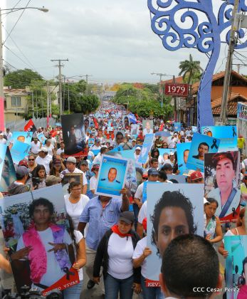 Familias nicaragüenses exigen justicia para las víctimas del terrorismo golpista